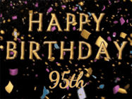 Happy Birthday Age 95 GIF, 95th Birthday GIF