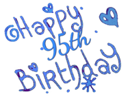 Happy Birthday Age 95 GIF, 95th Birthday GIF