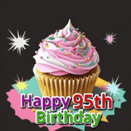 Happy Birthday Age 95 GIF, 95th Birthday GIF