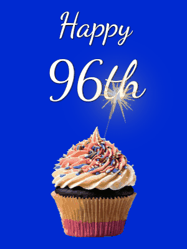 Happy Birthday Age 96 GIF, 96th Birthday GIF