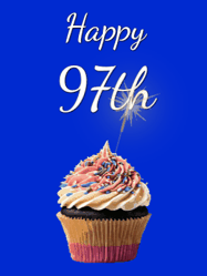 Happy Birthday Age 97 GIF, 97th Birthday GIF