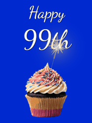 Happy Birthday Age 99 GIF, 99th Birthday GIF