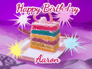 Happy Birthday Aaron GIF