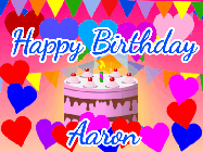 Happy Birthday Aaron GIF