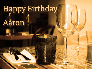 Happy Birthday Aaron GIF