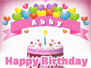 Happy Birthday Abby GIF