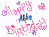 Happy Birthday Abby GIF
