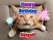 Happy Birthday Abigail GIF
