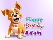 Happy Birthday Adam GIF