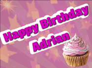 Happy Birthday Adrian GIF