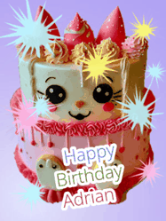 Happy Birthday Adrian GIF