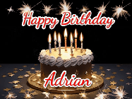 Happy Birthday Adrian GIF