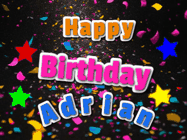 Happy Birthday Adrian GIF