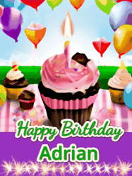 Happy Birthday Adrian GIF