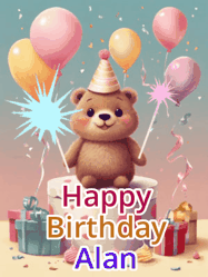 Happy Birthday Alan GIF
