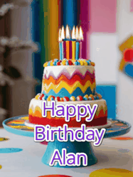 Happy Birthday Alan GIF