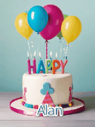 Happy Birthday Alan GIF
