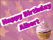 Happy Birthday Albert GIF