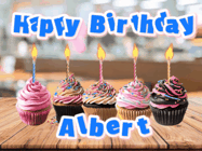 Happy Birthday Albert GIF