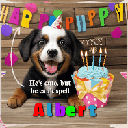 Happy Birthday Albert GIF