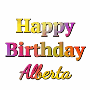 Happy Birthday Alberta GIF