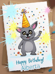 Happy Birthday Alberta GIF
