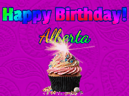 Happy Birthday Alberta GIF
