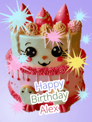 Happy Birthday Alex GIF