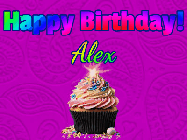 Happy Birthday Alex GIF