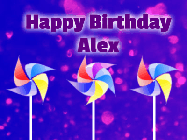 Happy Birthday Alex GIF