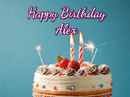 Happy Birthday Alex GIF