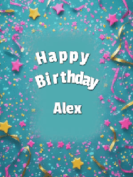 Happy Birthday Alex GIF