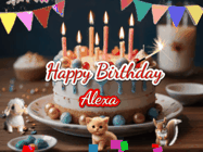 Happy Birthday Alexa GIF