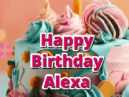 Happy Birthday Alexa GIF