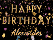 Happy Birthday Alexander GIF