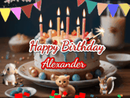 Happy Birthday Alexander GIF