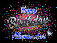 Happy Birthday Alexander GIF