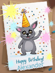 Happy Birthday Alexander GIF