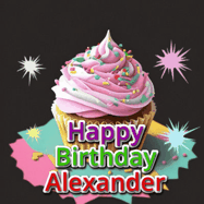 Happy Birthday Alexander GIF