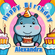Happy Birthday Alexandra GIF