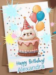 Happy Birthday Alexandra GIF