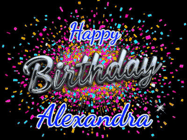 Happy Birthday Alexandra GIF