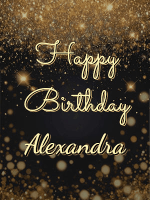 Happy Birthday Alexandra GIF 18