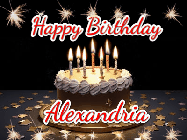 Happy Birthday Alexandria GIF