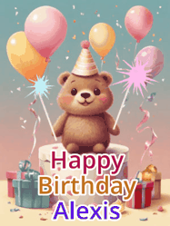 Happy Birthday Alexis GIF