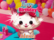 Happy Birthday Alexis GIF