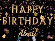 Happy Birthday Alexis GIF
