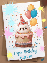 Happy Birthday Alexis GIF