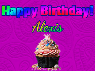 Happy Birthday Alexis GIF