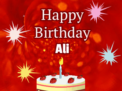 Happy Birthday Ali GIF 13